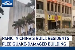 China Earthquake Today | Panic In China's Ruili: Residents Flee Quake-Damaged Building China Earthquake Today | Panic In China's Ruili: Residents Flee Quake-Damaged Building