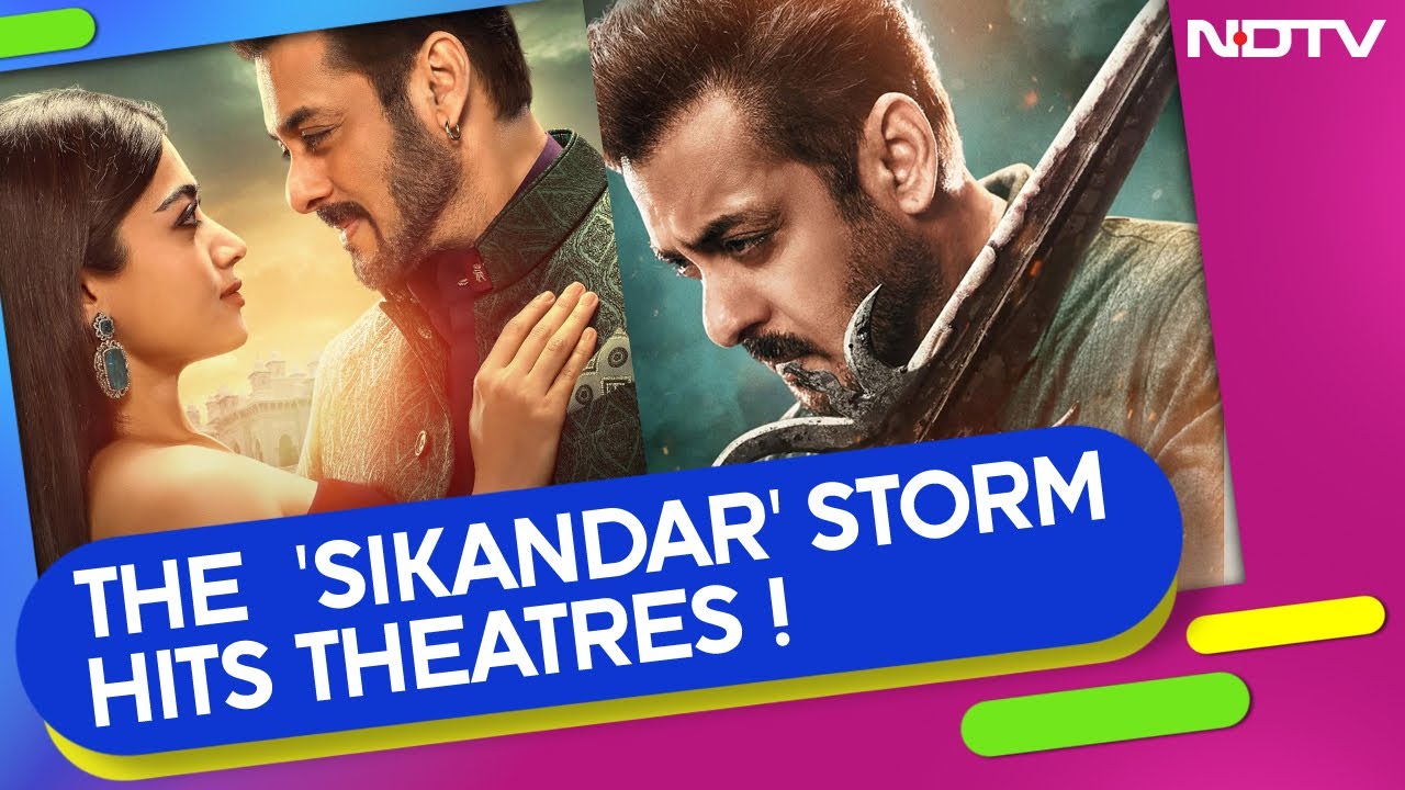 The Salman Khan Starrer, 'Sikandar' Storm, Hits A Theatre Near You!