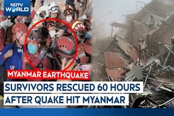 Rescue Team Recovers Survivors Almost 60 Hours After Quake Hit Myanmar Rescue Team Recovers Survivors Almost 60 Hours After Quake Hit Myanmar