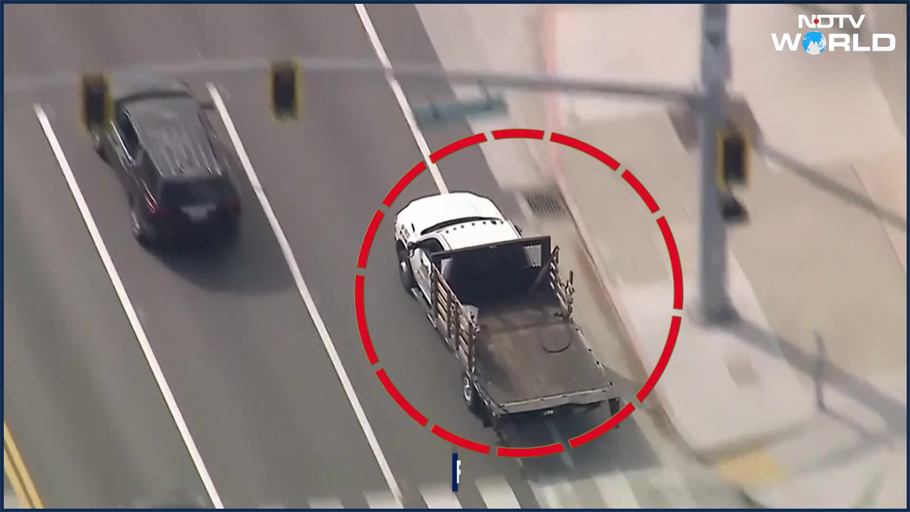 Video: Stolen Truck Driver's High-Speed Chase Ends In California Crash