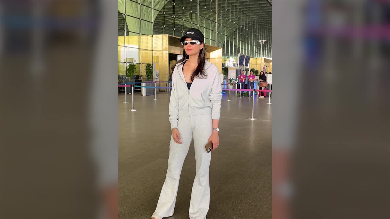 Karishma Tanna's Chic Airport Style