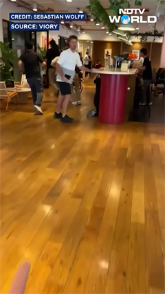 Rooftop Pool Turns Into Waterfall As Deadly Earthquake Rocks Bangkok