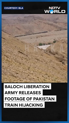 Balochistan Hostage Crisis Video | How Did The BLA Hijack A Train? Video Shows Sequence of Events