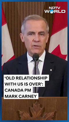 Canada PM Mark Carney Says "Old Relationship We Had With US Is Over" Amid Tariff War