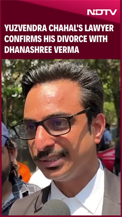 Yuzvendra Chahal's Lawyer Confirms His Divorce With  Dhanashree Verma Yuzvendra Chahal's Lawyer Confirms His Divorce With  Dhanashree Verma
