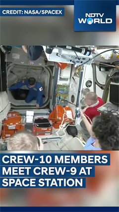 When Replacements For NASA's Two Stranded Astronauts Arrive At ISS