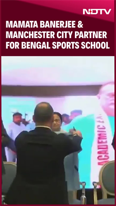 Mamata Banerjee Announces Manchester City Sports School Collaboration In West Bengal