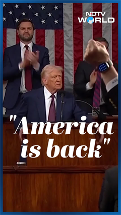 Video : Here Are Top Viral Moments From Donald Trump's US Congress Address