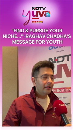 Raghav Chadha's Message For Youth: "Find & Pursue Your Niche..."
