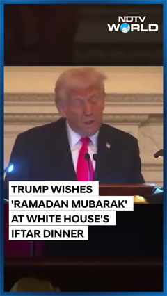 Trump Says Ramadan Mubarak At Iftar Dinner Hosted By White House