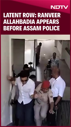 Indias Got Latent Row | Ranveer Allahbadia Appears Before Assam Police