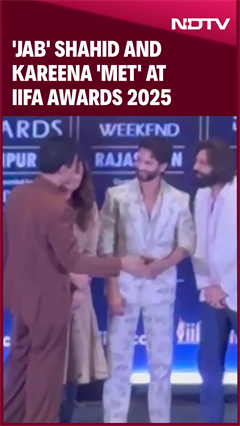 Shahid And Kareena's Awkward Moment At The IIFA Awards 2025