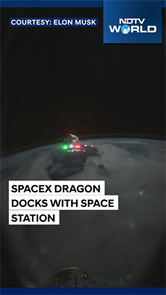 SpaceX Dragon Docks With International Space Station