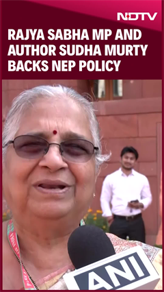 "Enjoy Learning Many Languages,": Rajya Sabha MP Sudha Murty Backs NEP Policy