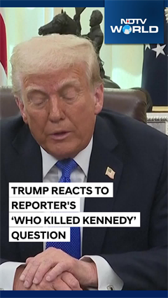 Donald Trump Reacts To Reporter's 'Who Killed Kennedy' Question
