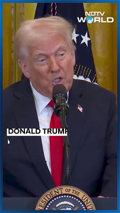 Trump Calls Himself 'Fertilisation President' At Women&rsquo;s History Month Event