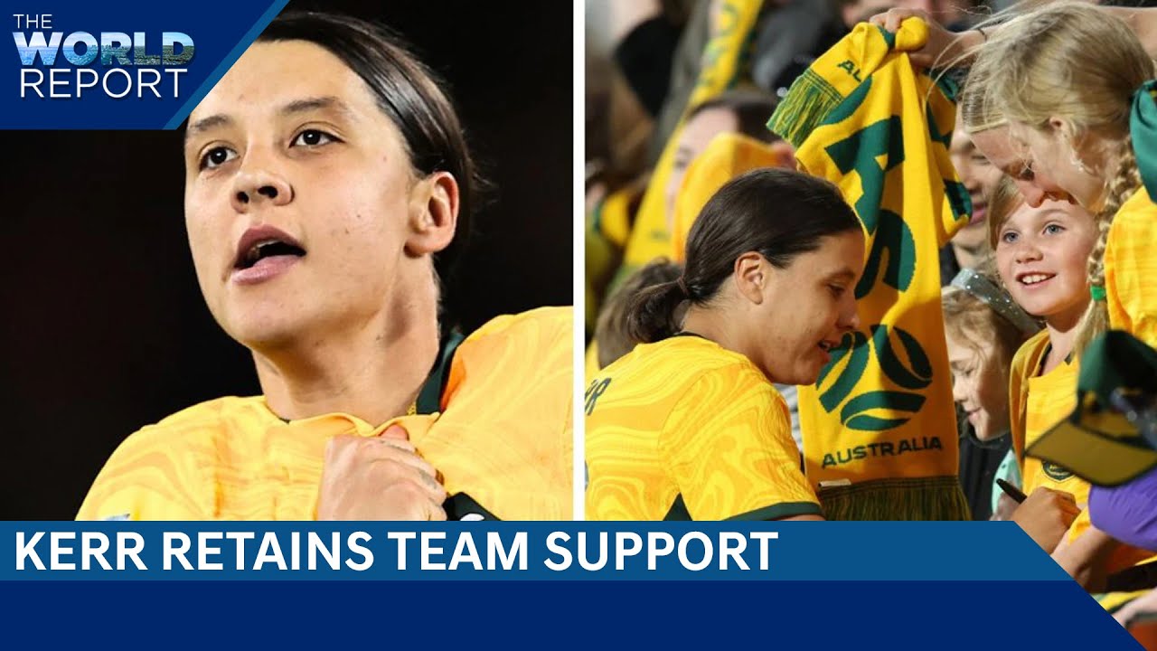 Australian Players Back Sam Kerr As Captain | Michelsen Shines In Houston Opener | The World Report Australian Players Back Sam Kerr As Captain | Michelsen Shines In Houston Opener | The World Report