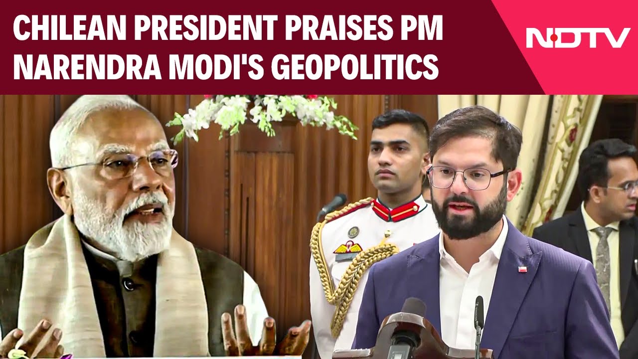 Chilean President In India | Chilean President's High Praise For PM Modi': "No Other Leader Can..."