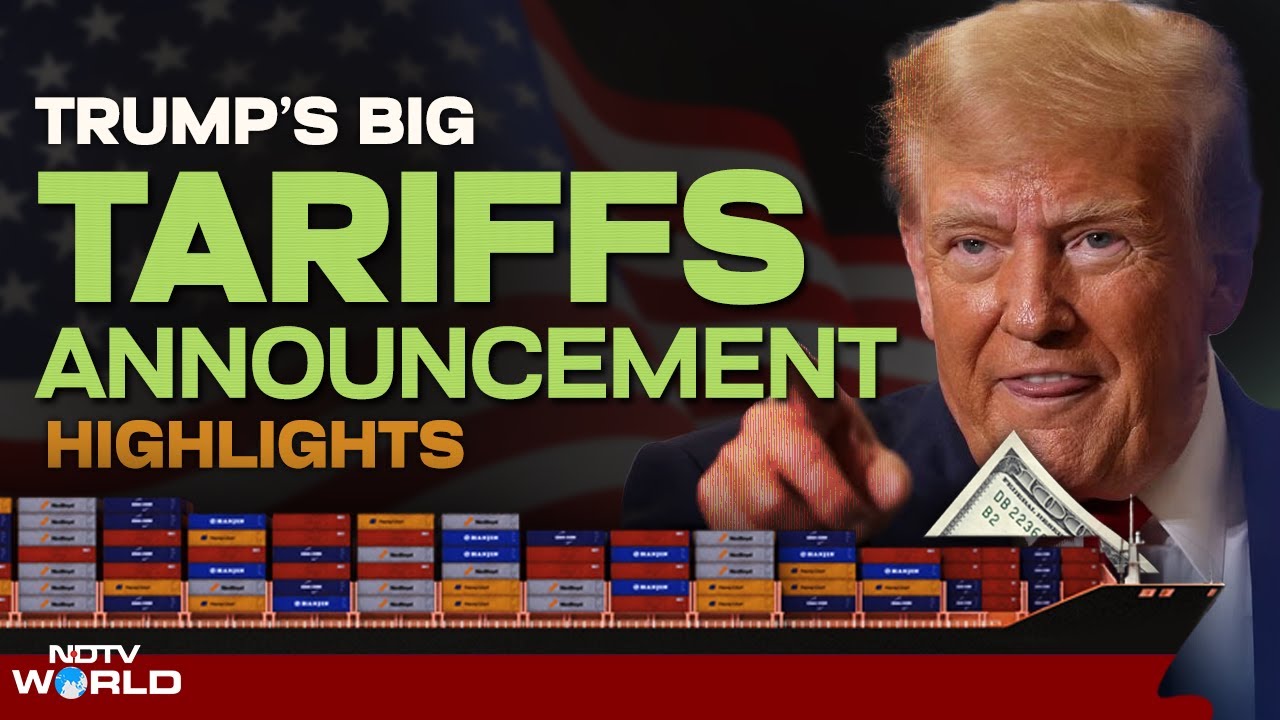 Trump Tariffs Speech Highlights | Trump Announces 10% Baseline Tariff ...