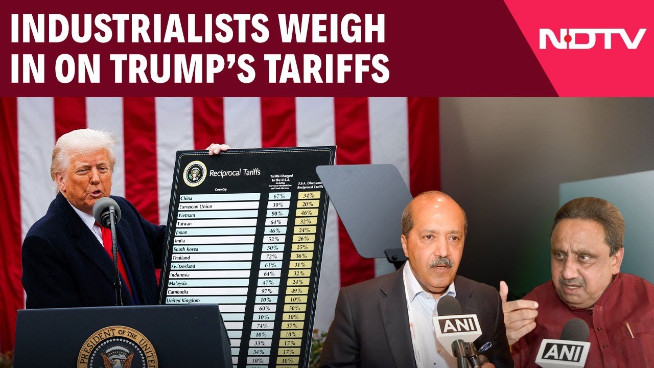 US President Donald Trump Imposes 'Reciprocal Tariffs' On India, Industrialists Weigh In