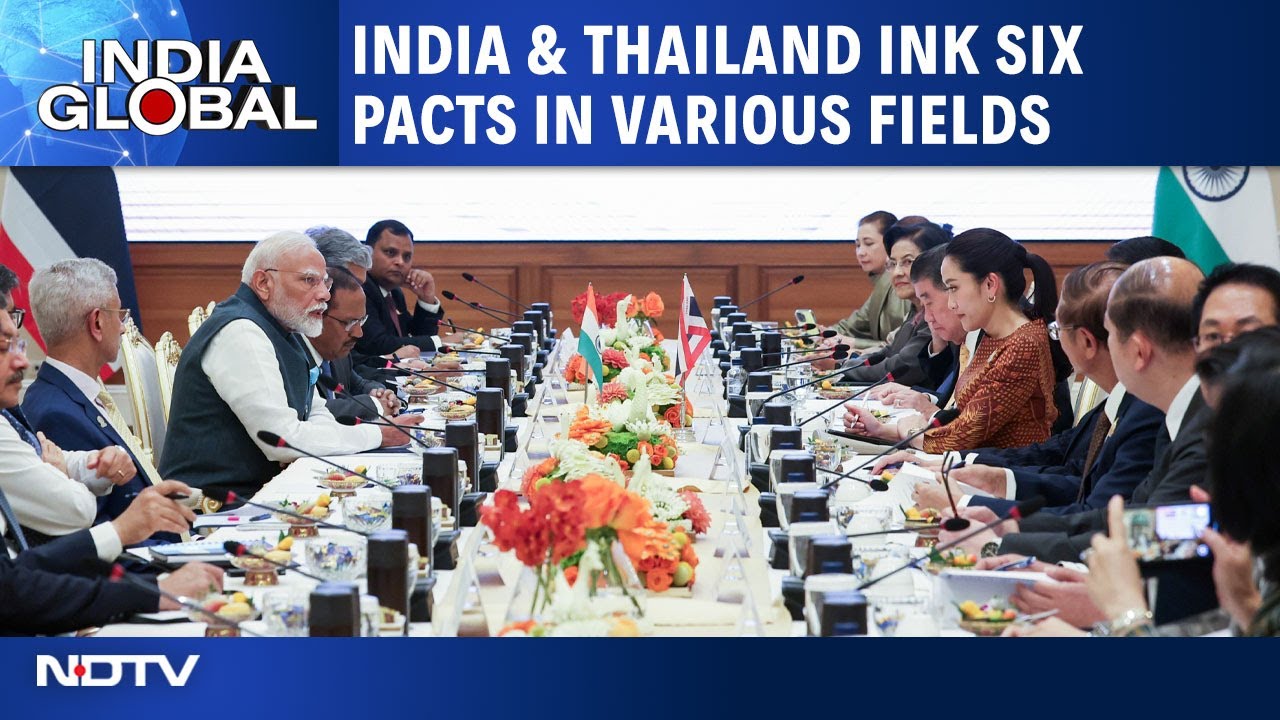 PM Modi Arrives In Bangkok For BIMSTEC | India, Thailand Ink Key MoUs | India Global