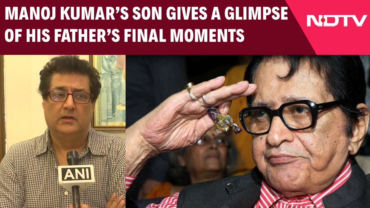 Kunal Goswami, Manoj Kumar's Son Shares A Glimpse Of His Father's Final Moments