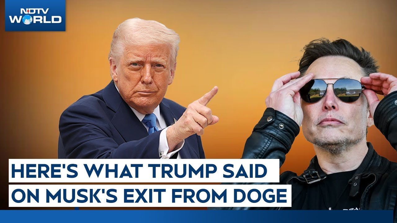 Trump News | Trump Hints At Elon Musk's Potential Exit From DOGE, Here's What Trump Said