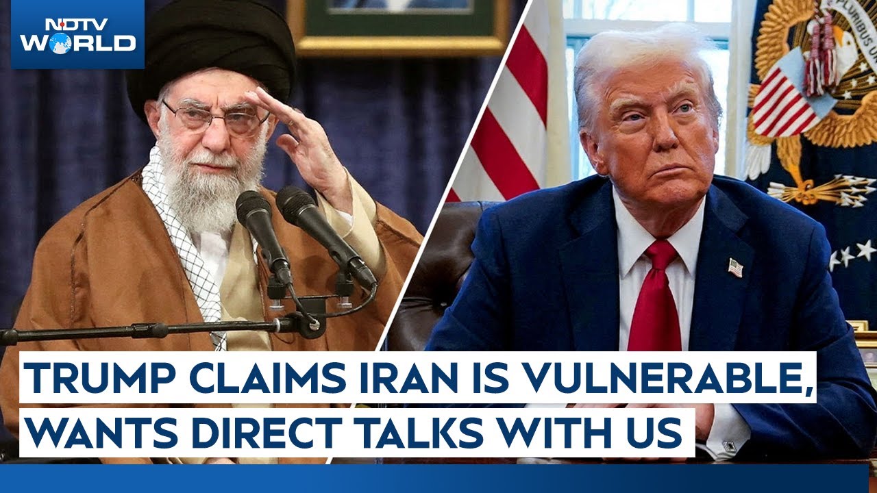 Trump Iran News | Trump's Big Claims About Iran, Says Iran's Vulnerable, Wants Direct Talks With US