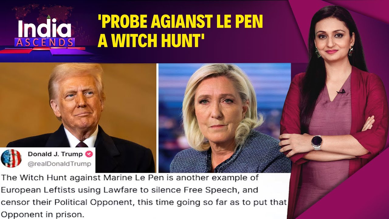 Trump Supports Marine Le Pen Amid France Outrage