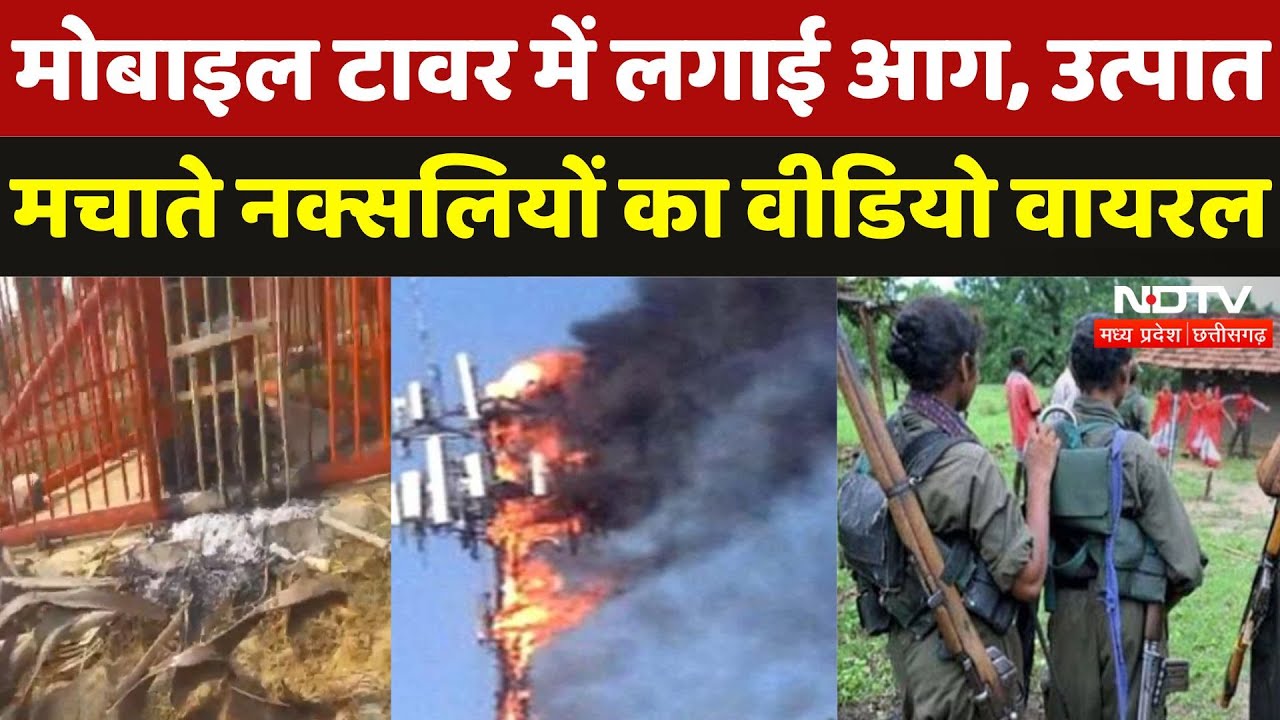 Bijapur Naxal News: बौखलाए नक्सली, Amit Shah के दौरे से पहले Bijapur में मचाया उत्पात Chhattisgarh