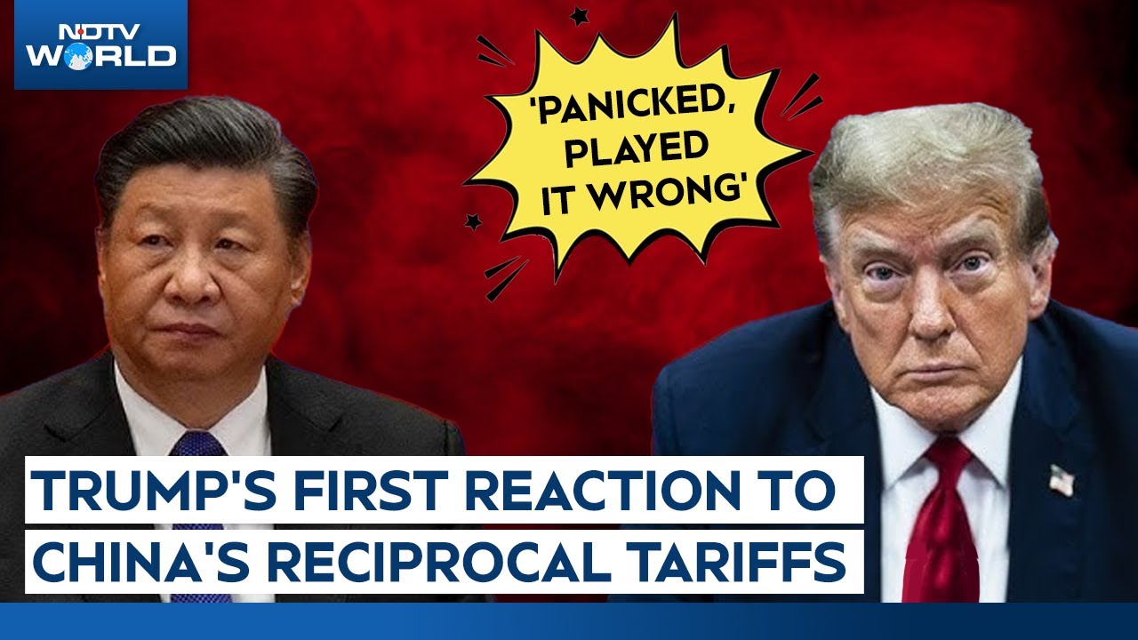 Trump's First Reaction To China's Retaliatory Tariffs: 'They Can't Afford It...'