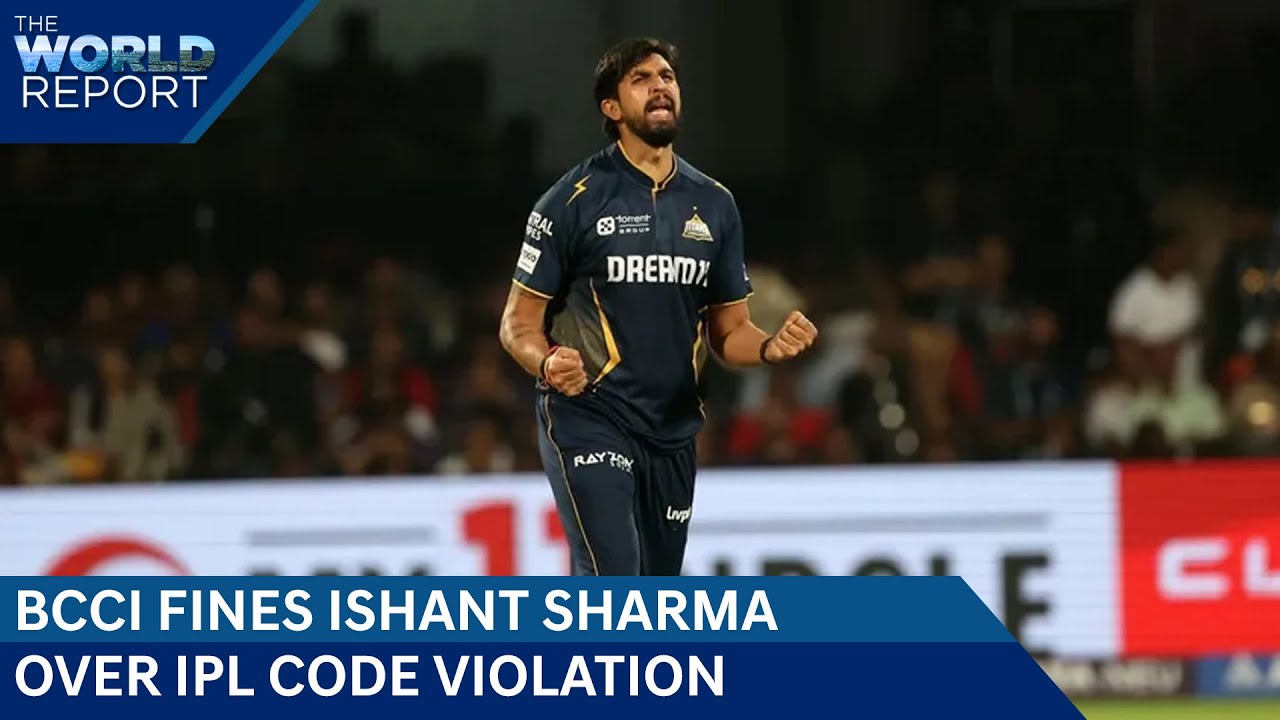 Gujarat Titans Pacer Ishant Sharma Fined For Breaching IPL Code Of Conduct