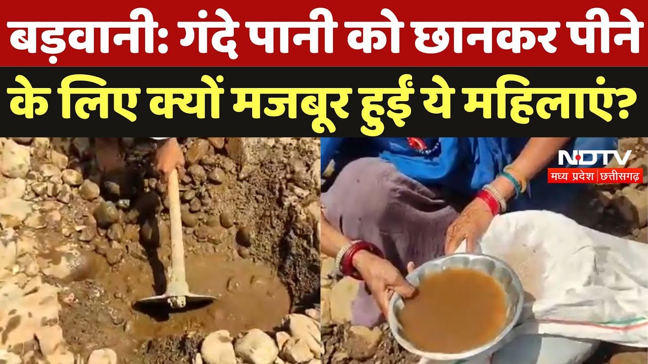 Barwani: लोगों को नहीं मिला पानी तो खोद डाला गड्ढा, गंदा पानी पीने के लिए क्यों मजबूर हुए लोग?