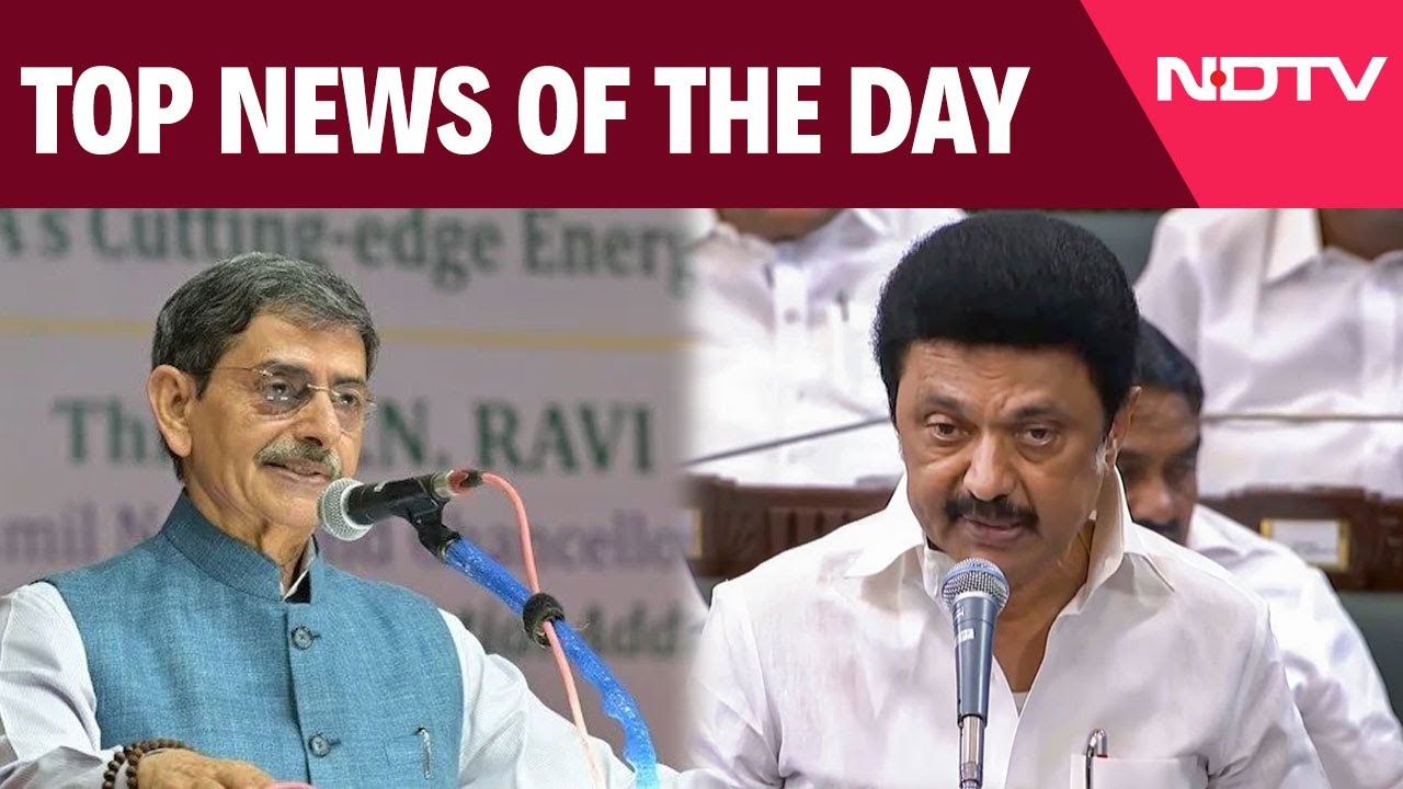 Tamil Nadu News | Tamil Nadu CM MK Stalin Vs Governor RN Ravi | Biggest ...