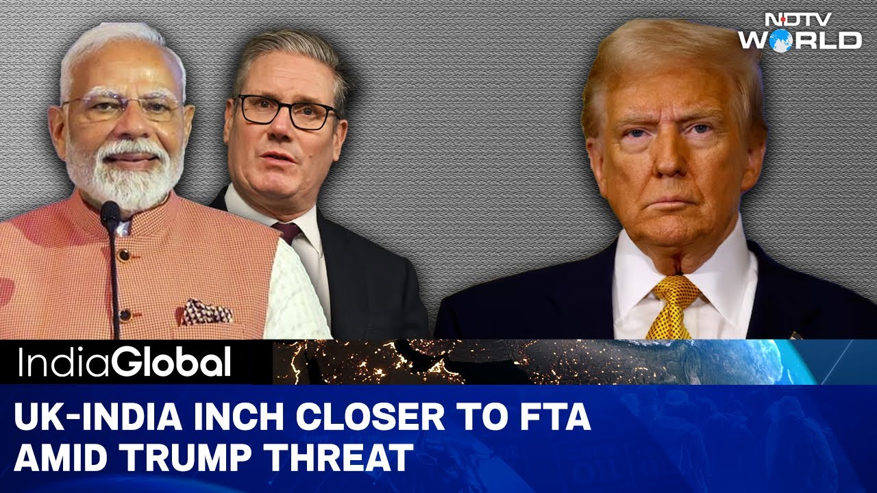 Amid Trump's Tariff War, UK-India FTA Talks Race Ahead | FM Sitharaman Meets UK PM Starmer