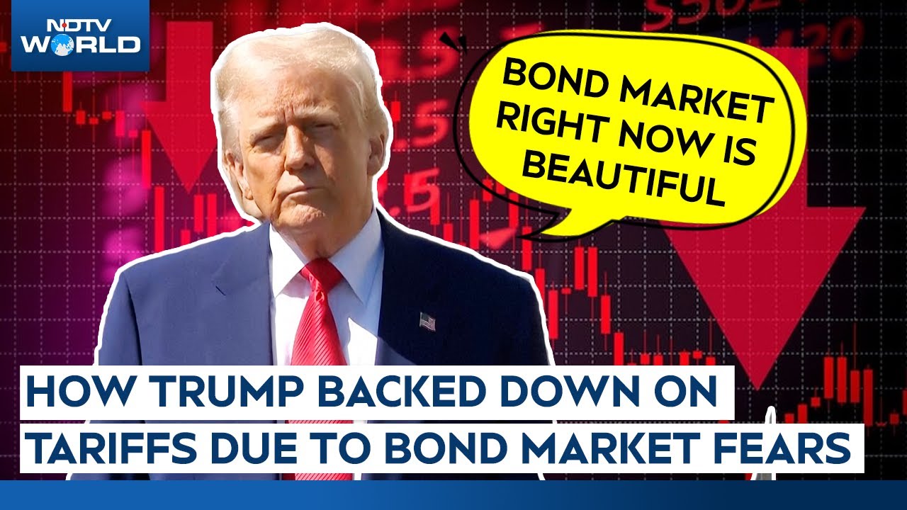 Trump Says Bond Market Is Beautiful As He Hit A Pause On Tariffs