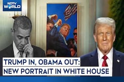 Trump Breaks Another White House Tradition, Removes Obama's Portrait From Foyer Trump Breaks Another White House Tradition, Removes Obama's Portrait From Foyer