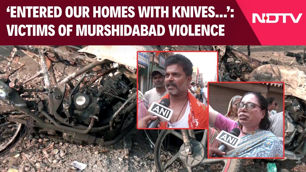 Bengal Waqf Protests | "We Want Presidential Rule...": Murshidabad Violence Victims Narrate Horror