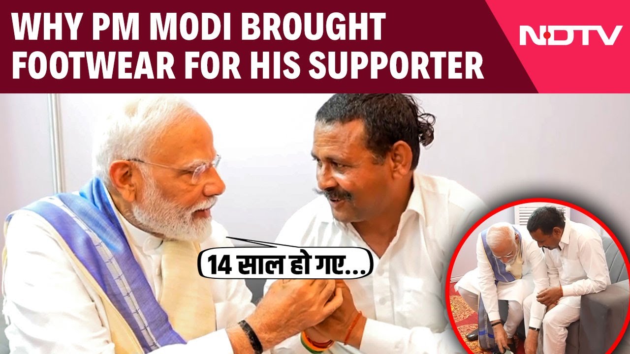 Video: PM Modi News | Why PM Modi Brought Footwear For His Supporter Rampal Kashyap In Haryana's Kaithal
