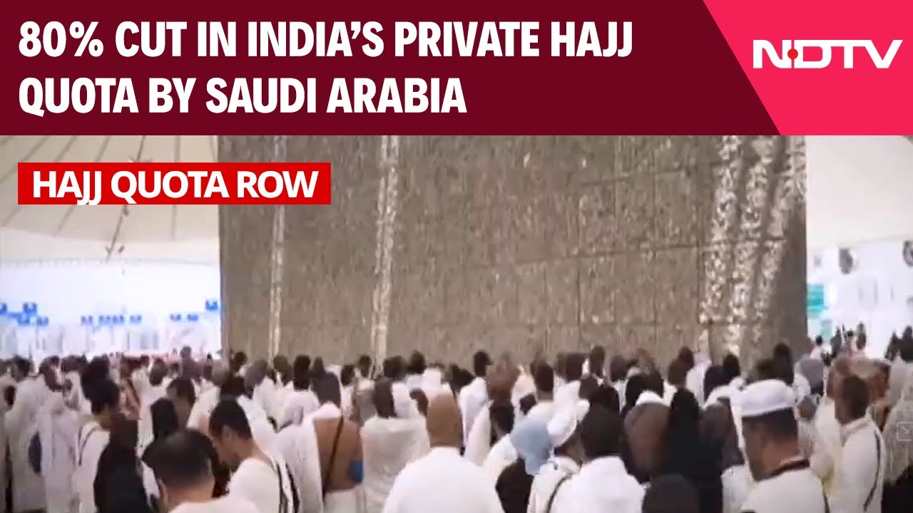 Saudi Arabia 'Cuts' Indian Private Hajj Quota by 80%, MK Stalin Urges Centre To Intervene Saudi Arabia 'Cuts' Indian Private Hajj Quota by 80%, MK Stalin Urges Centre To Intervene
