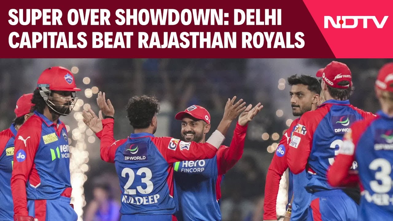 IPL 2025: Starc Shines As Delhi Capitals Beat Rajasthan Royals In Super Over Showdown