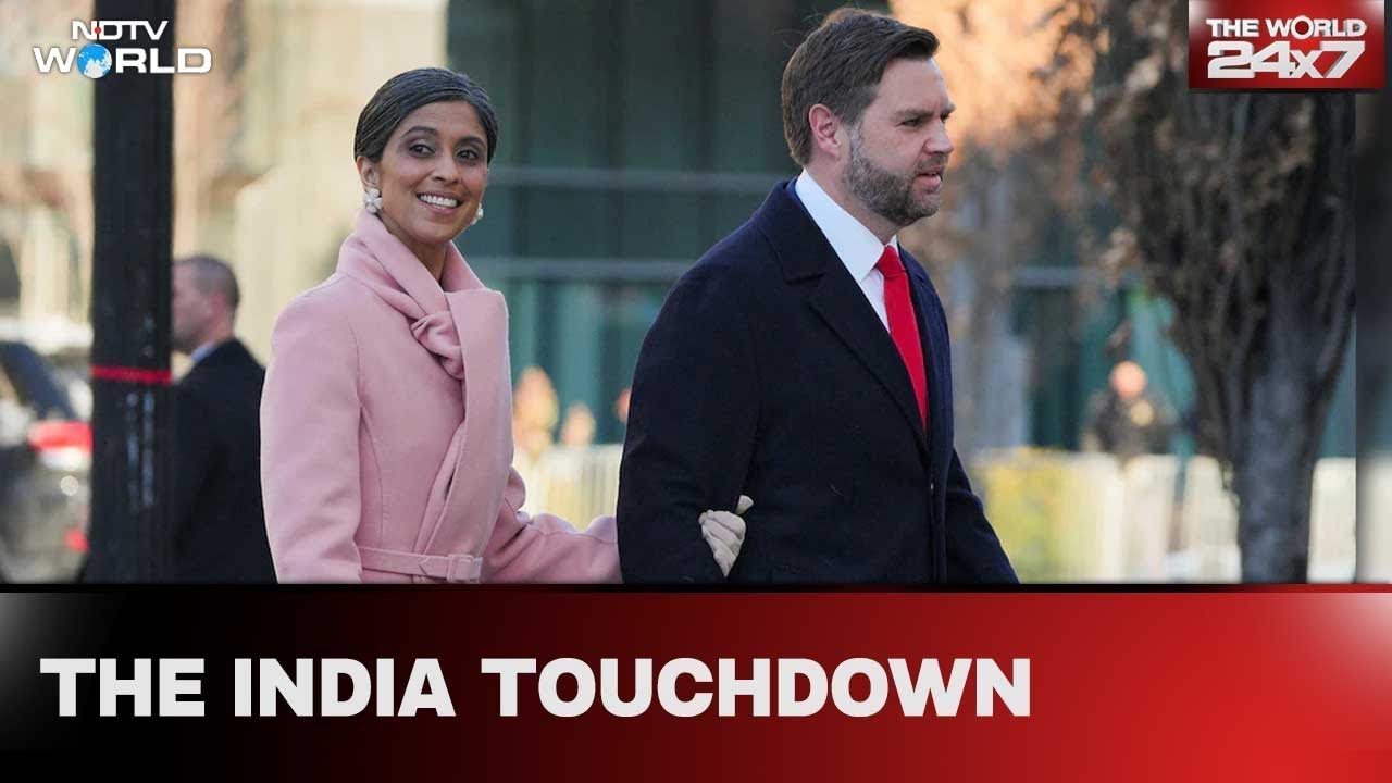 Inside JD Vance, Wife Usha Vance's Official Visit To India