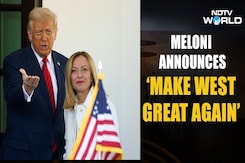 Trump Meloni Meet | Italian PM Calls To Make America Great Again During Meeting With Trump Trump Meloni Meet | Italian PM Calls To Make America Great Again During Meeting With Trump