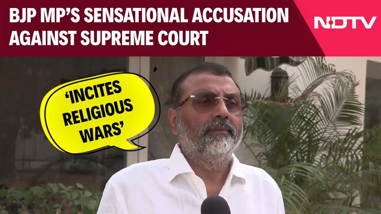 'We Should Shut Parliament If...': BJP MP Nishikant Dubey's Big Remark On Supreme Court