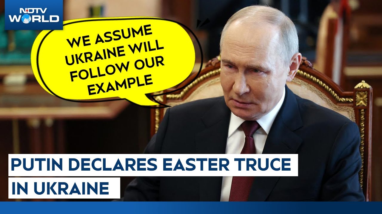 Putin Announces Temporary Easter Ceasefire, Here's What He Said