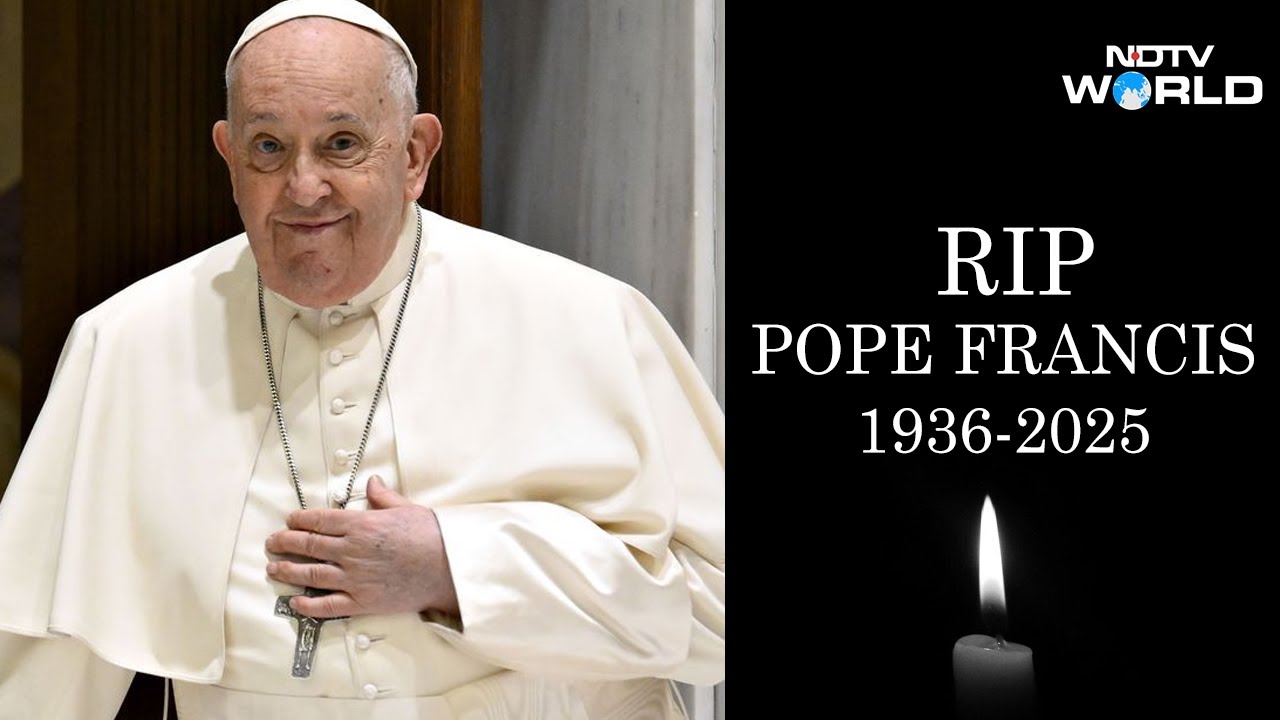 Pope Francis Died | Rome's Pope Francis Has Died on Easter Monday Aged 88