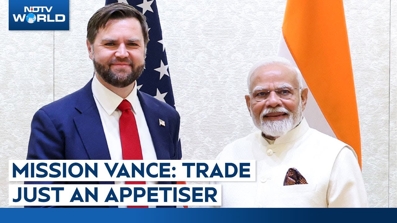 JD Vance India Visit | Mission Vance: Trade Just An Appetiser JD Vance India Visit | Mission Vance: Trade Just An Appetiser