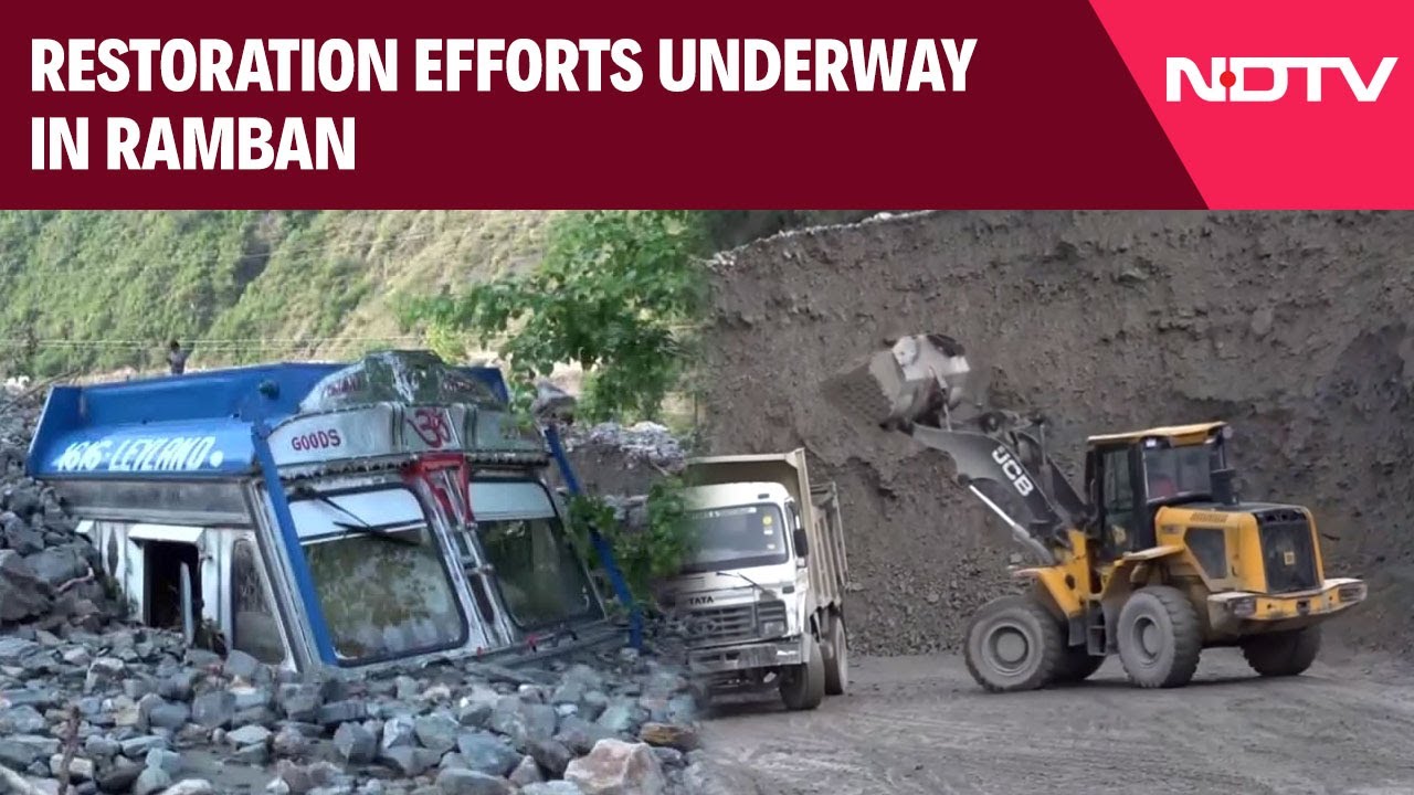 Ramban Cloudburst | Restoration Efforts Underway In Ramban, Highway Closure Hits Businesses