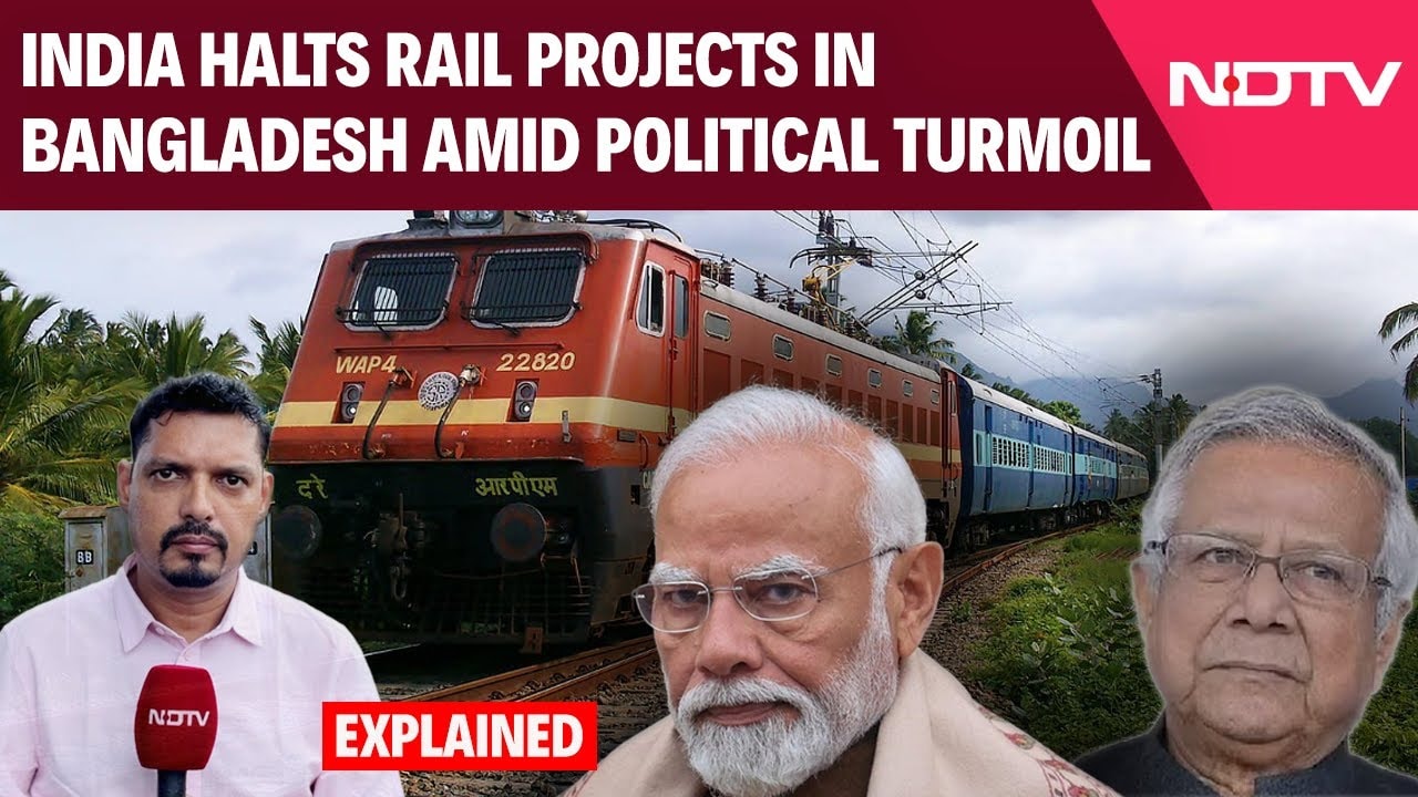 Amidst Strained Ties, Bangladesh-India Railway Cooperation Paused
