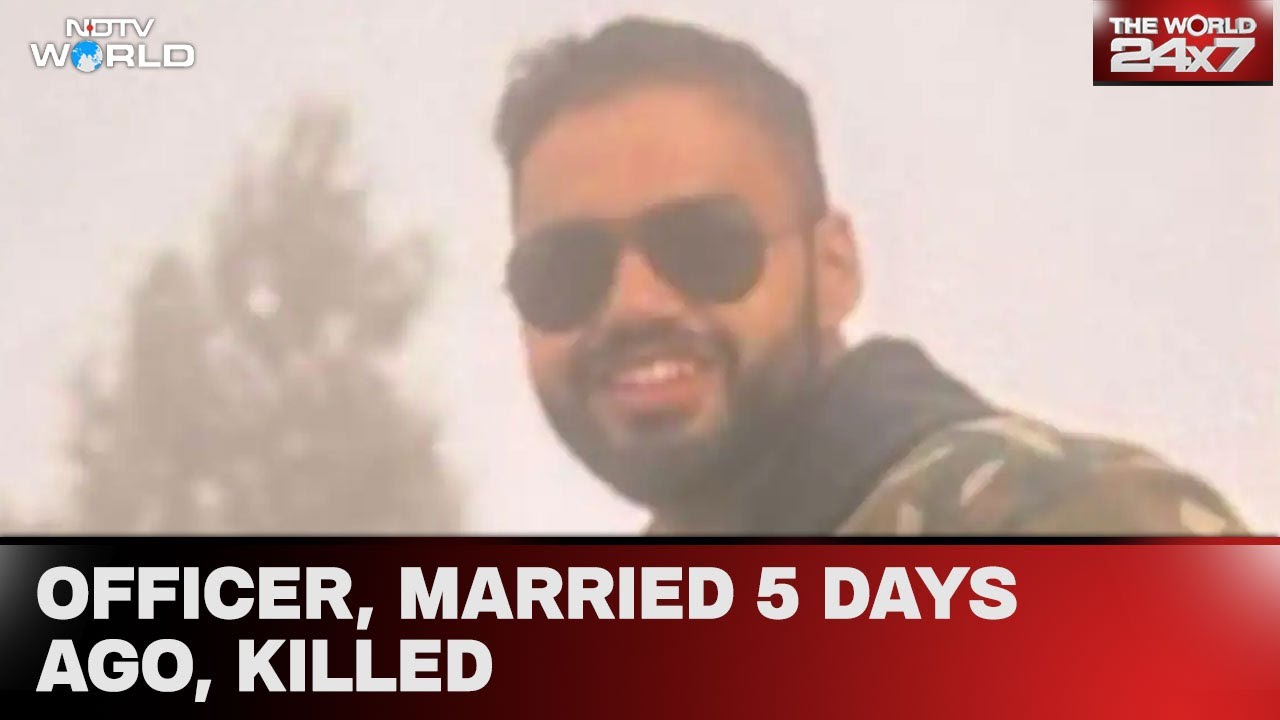 Celebrating Honeymoon After 5 Days Of Marriage, Navy Officer Killed In Pahalgam Attack